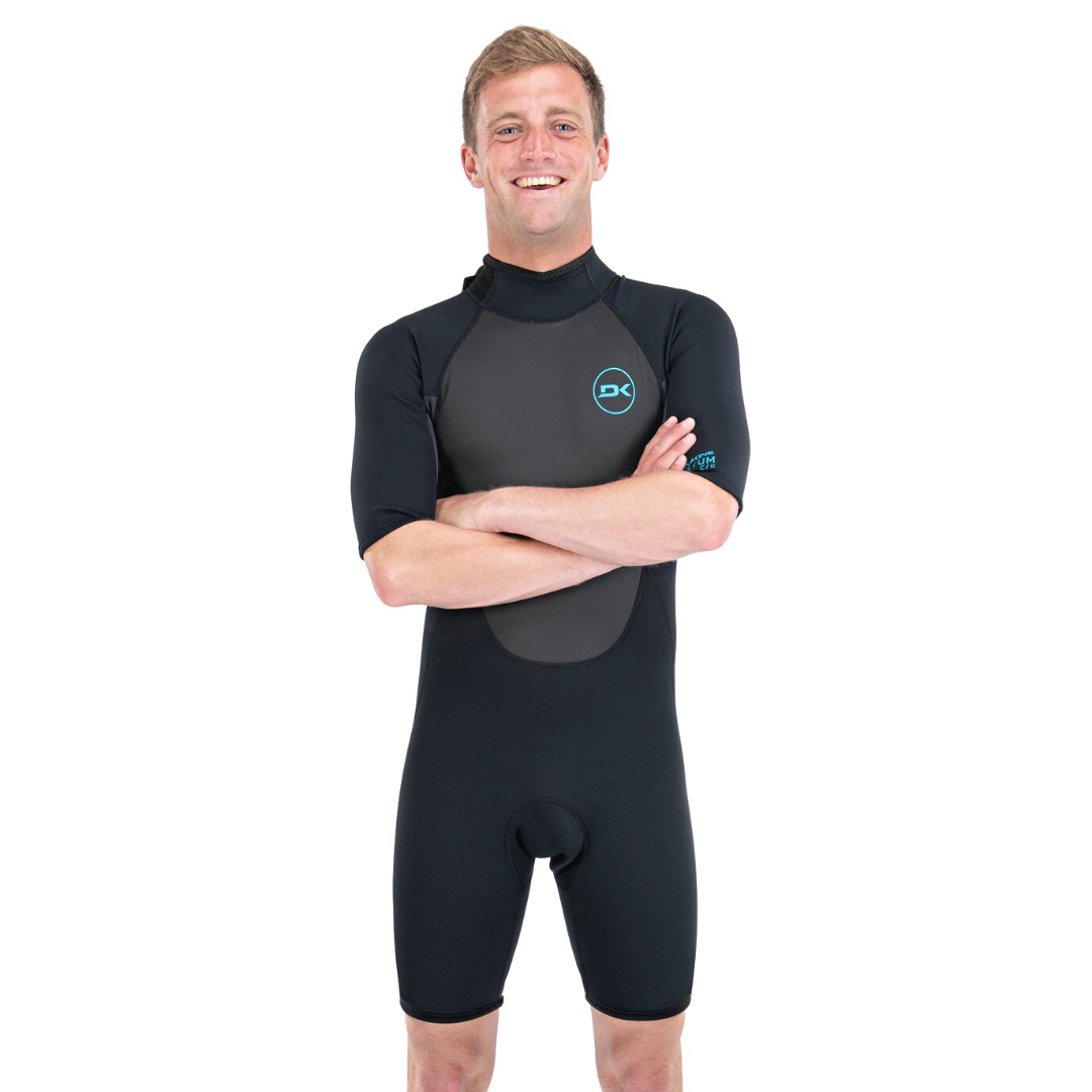 Dakine Mens 2/2 QUANTUM Back Zip Springsuit Flatlock