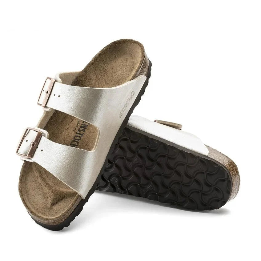Birkenstock - Arizona Graceful Pearl White Birko-Flor