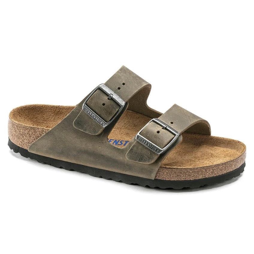 Birkenstock - Arizona Faded Khaki Oiled Leather