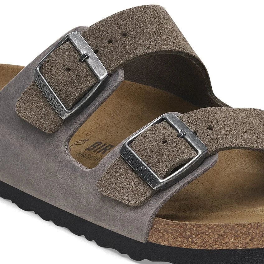 Birkenstock - Arizona Concrete Gray Mixed Leather