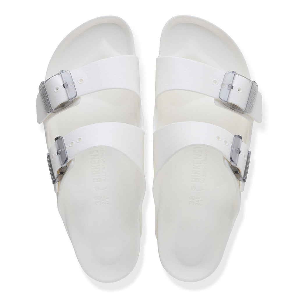 Birkenstock - Arizona Eva White Stealth Buckle
