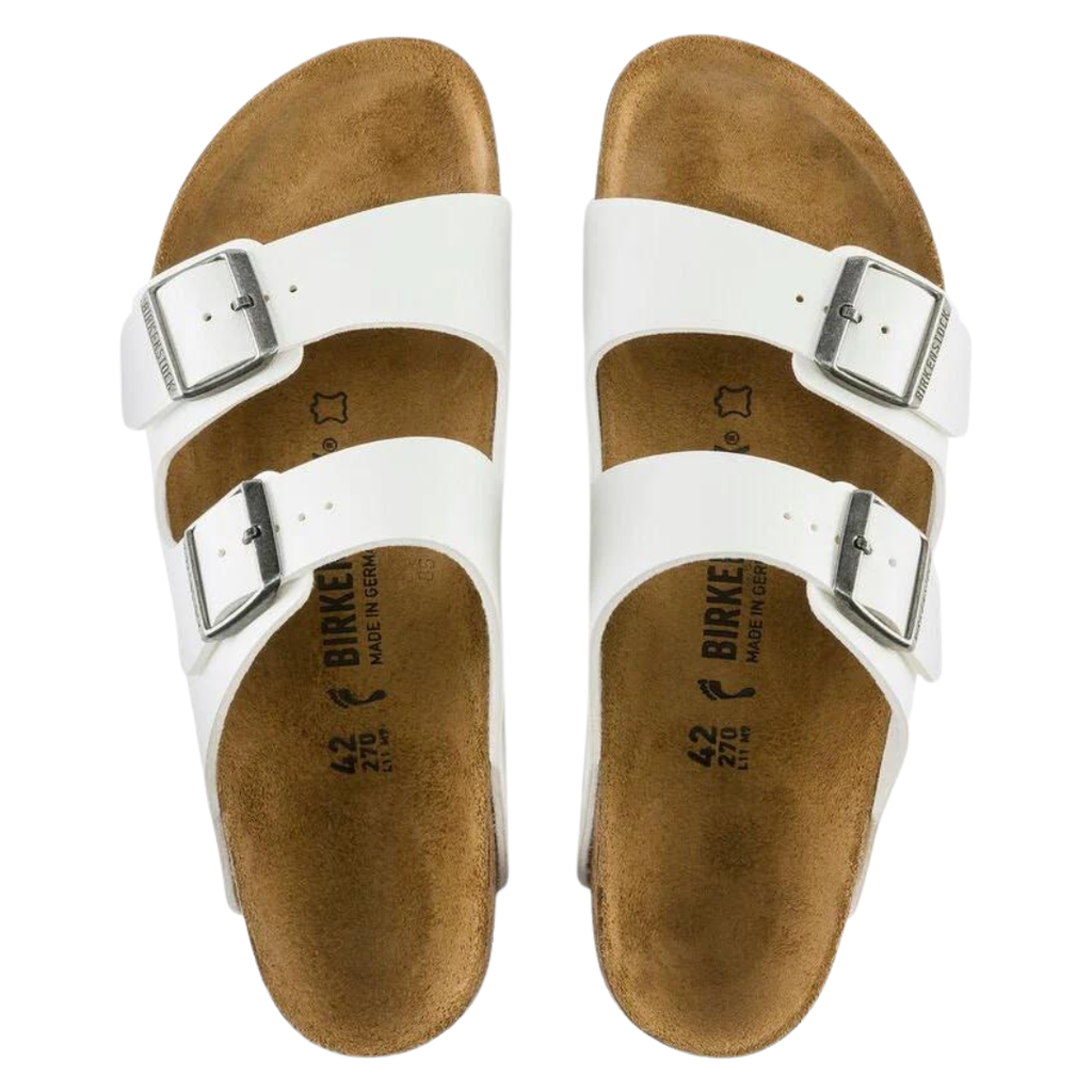Birkenstock - Arizona White Birko-Flor