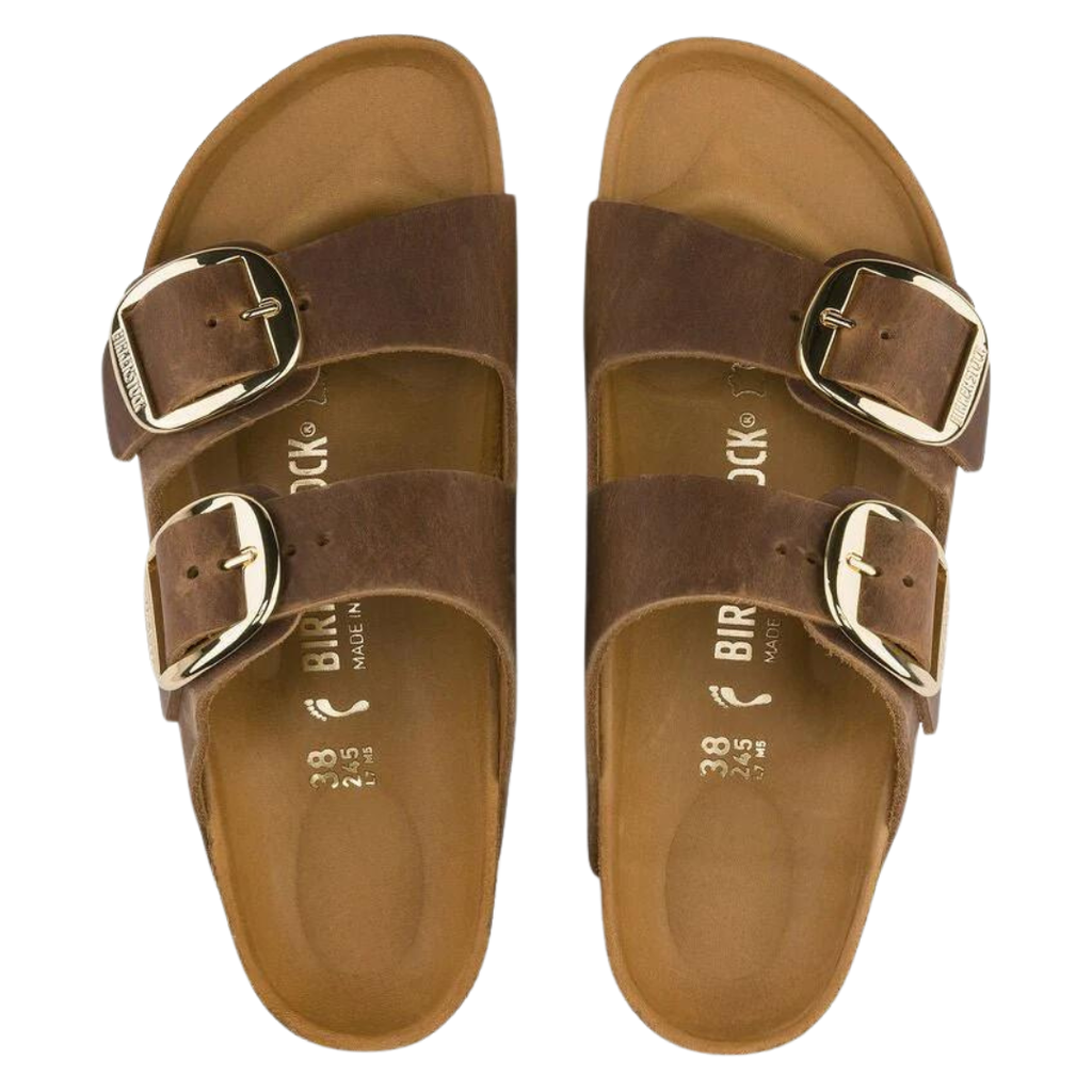 Birkenstock - Arizona Big Buckle Cognac Oiled Leather