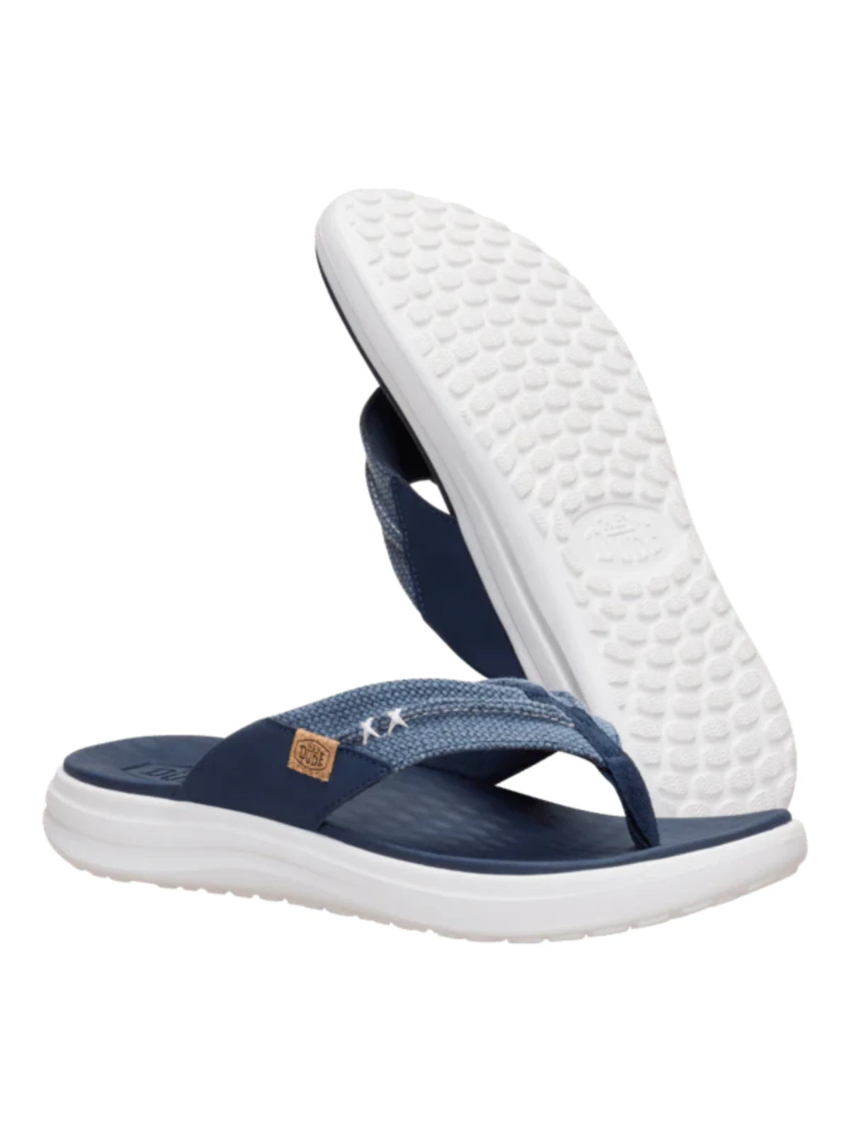 Hey Dude Flip Flop - Finn Flip Braided Navy