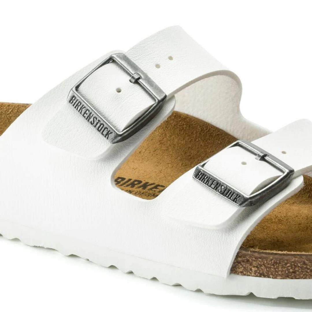 Birkenstock - Arizona White Birko-Flor
