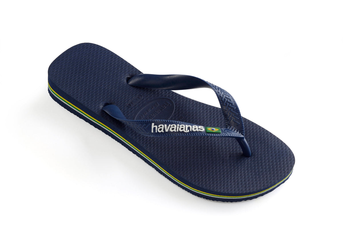 Havaianas Mens - Brazil Logo Navy Blue