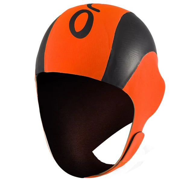 ORCA SWIM CAP - NEOPRENE ORANGE