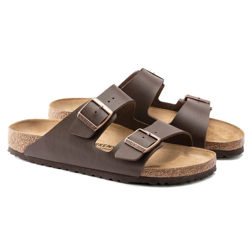Birkenstock - Arizona Dark Brown Birko-Flor