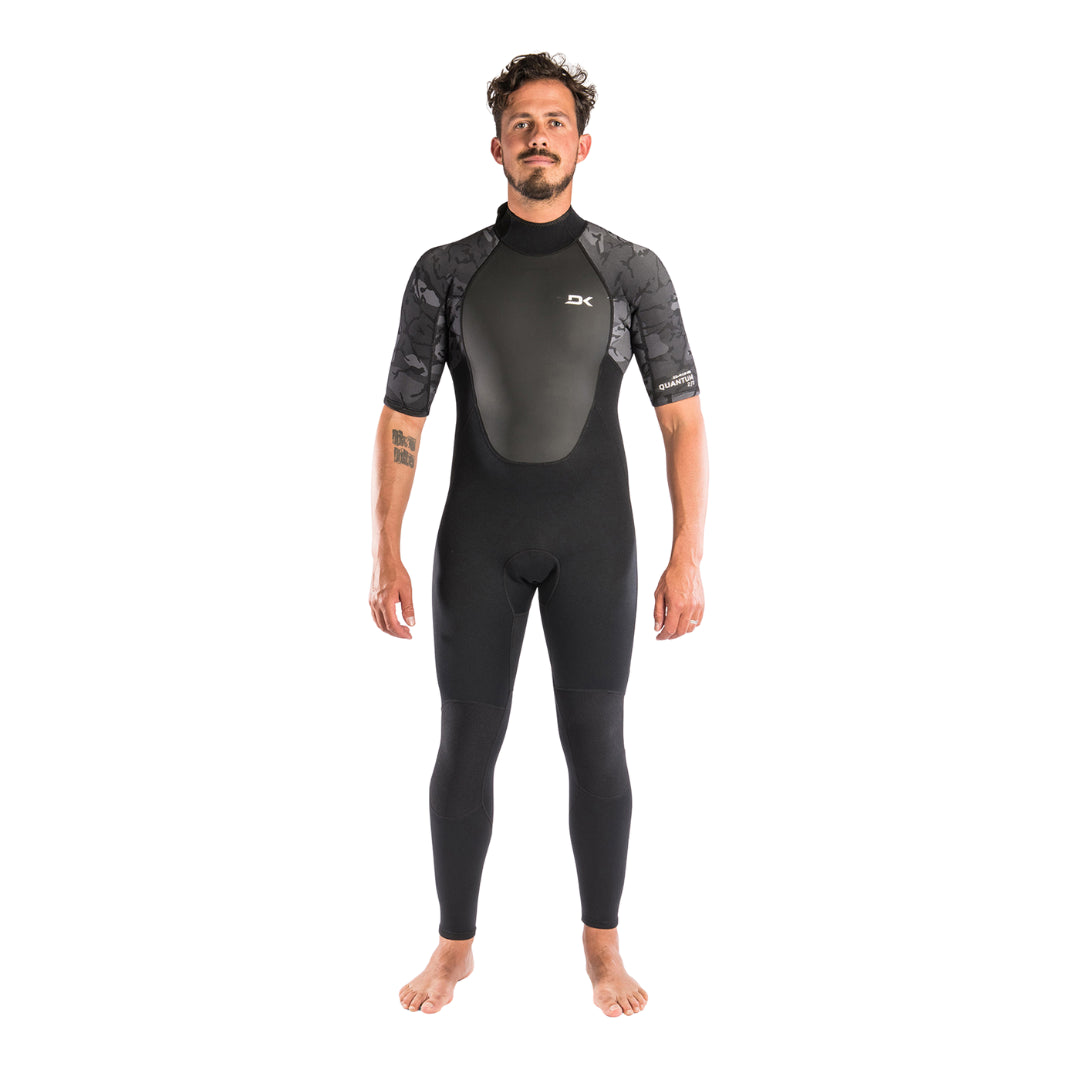 Dakine Mens 2/2 QUANTUM Back Zip Full Suit SS Flatlock 2023
