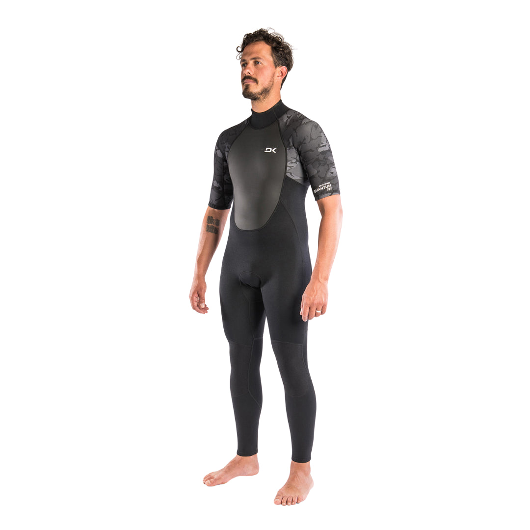 Dakine Mens 2/2 QUANTUM Back Zip Full Suit SS Flatlock 2023
