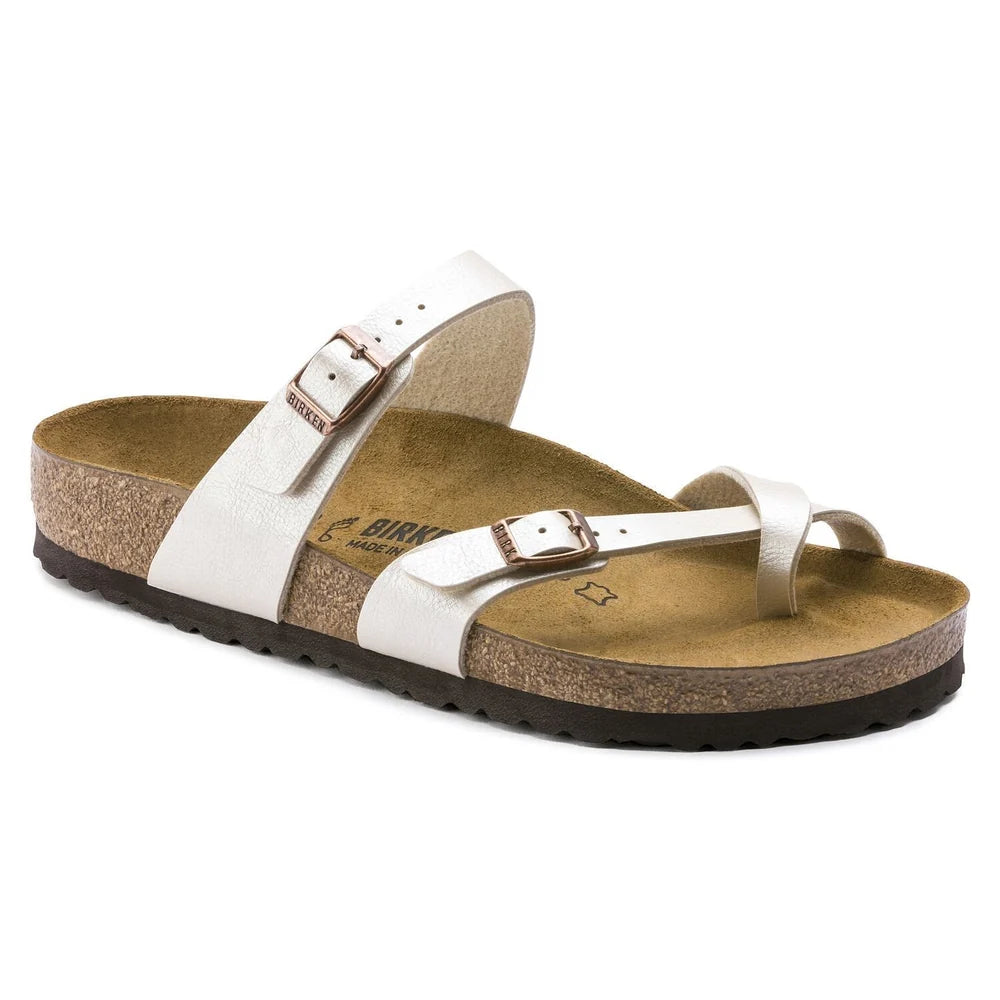 Birkenstock - Mayari Graceful Pearl White Birko-Flor