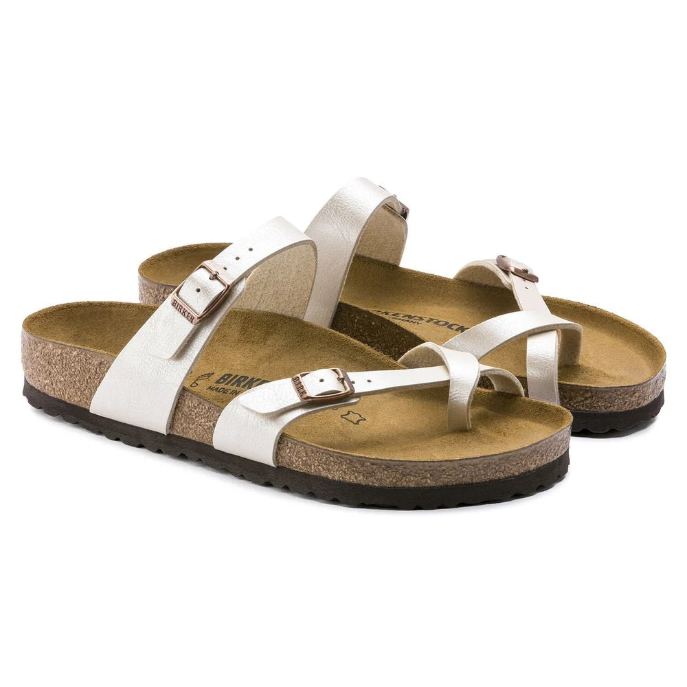Birkenstock - Mayari Graceful Pearl White Birko-Flor