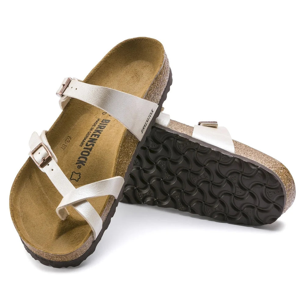 Birkenstock - Mayari Graceful Pearl White Birko-Flor