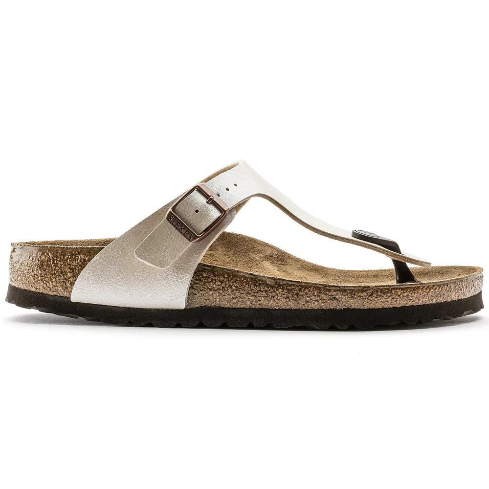 Birkenstock - Gizeh Graceful Pearl White Birko-Flor