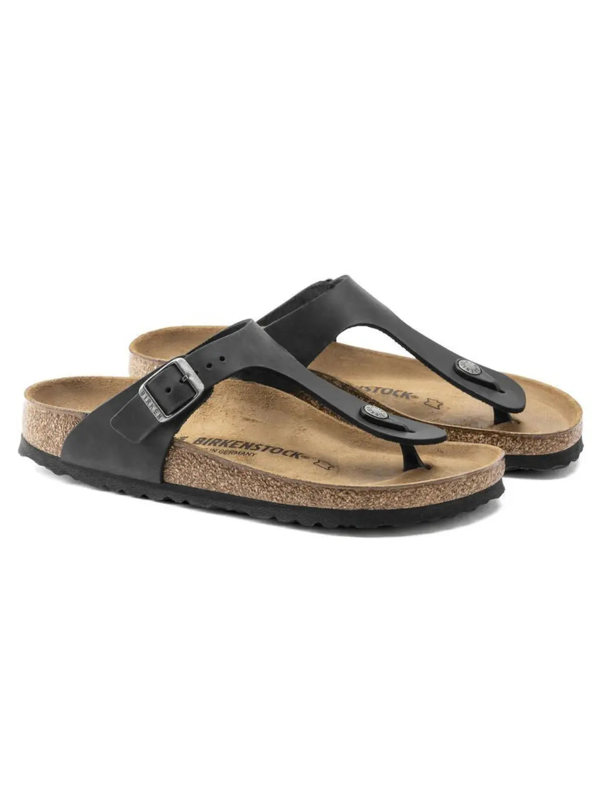 Birkenstock - Gizeh Black Oiled Leather