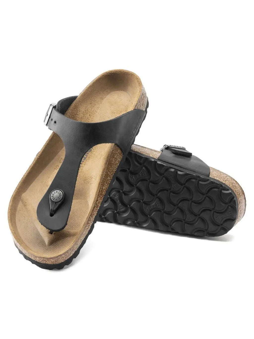 Birkenstock - Gizeh Black Oiled Leather