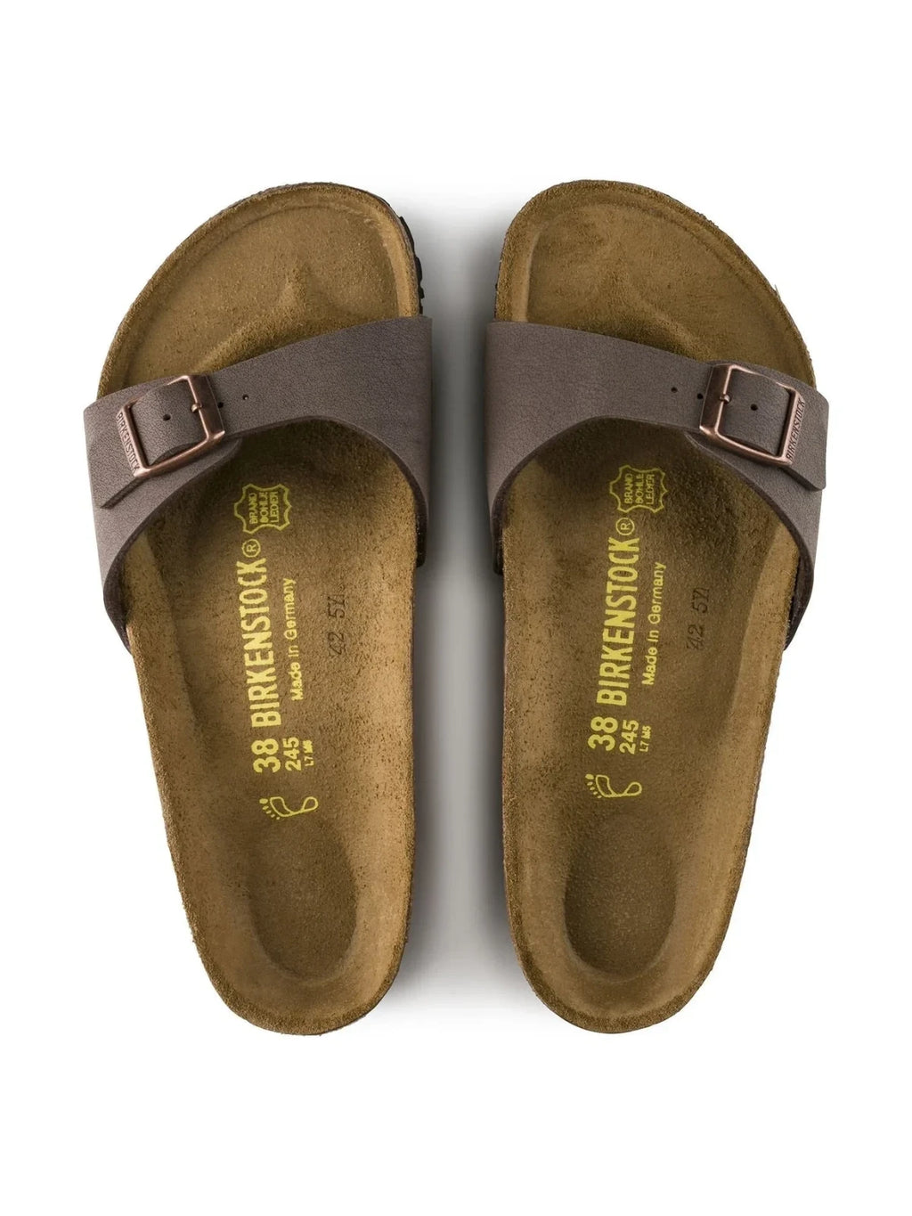 Birkenstock - Madrid Mocha Birko-Flor Nubuck