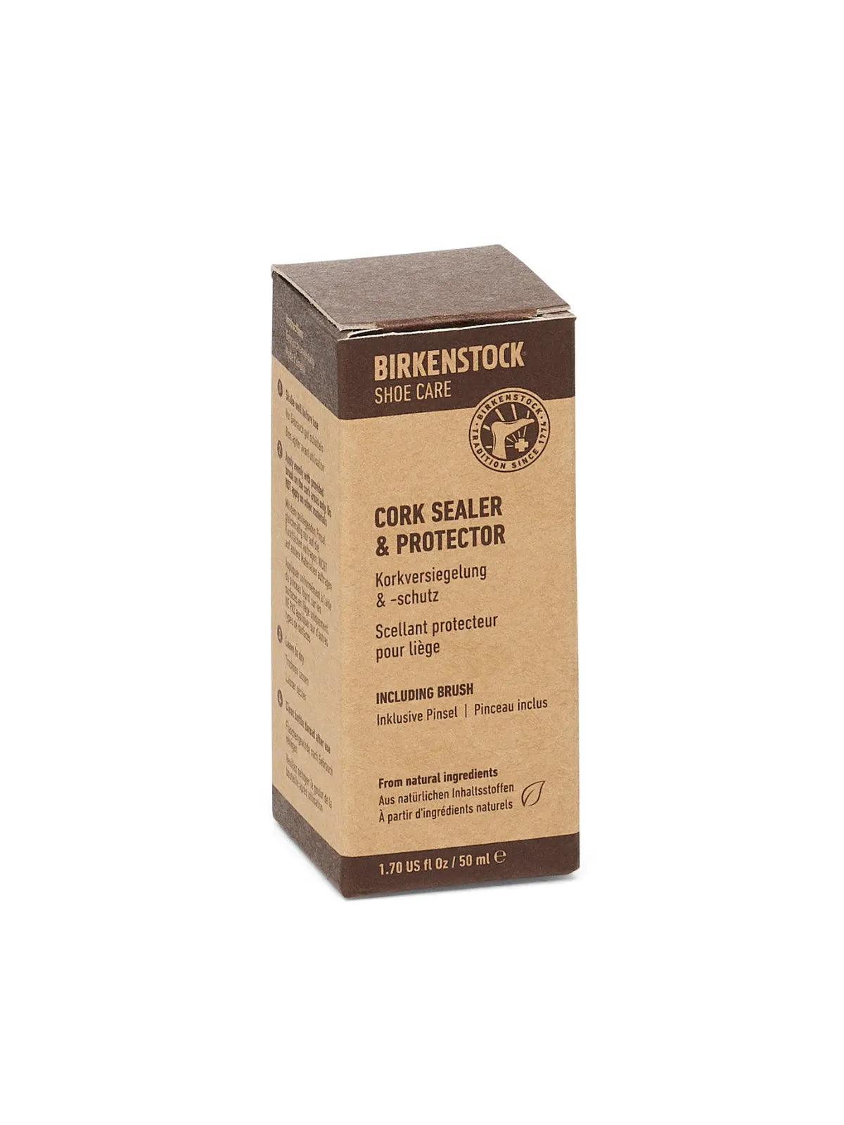 Birkenstock Shoe Care - Cork Sealer & Protector with Brush