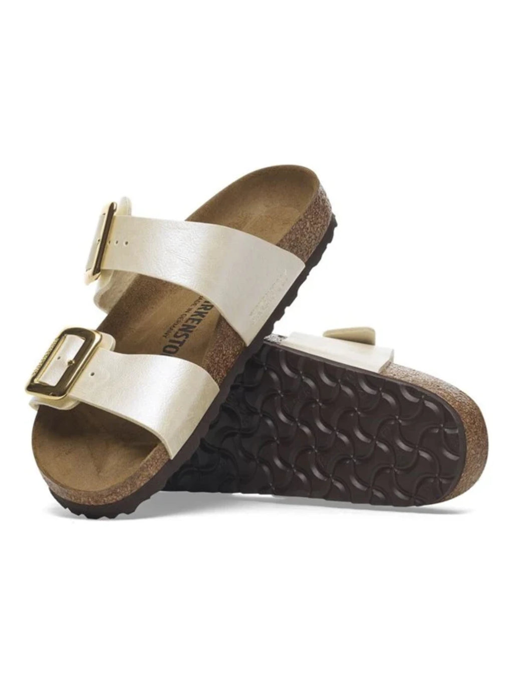 Birkenstock - Sydney Cushion Buckle Graceful Pearl White Birko-Flor