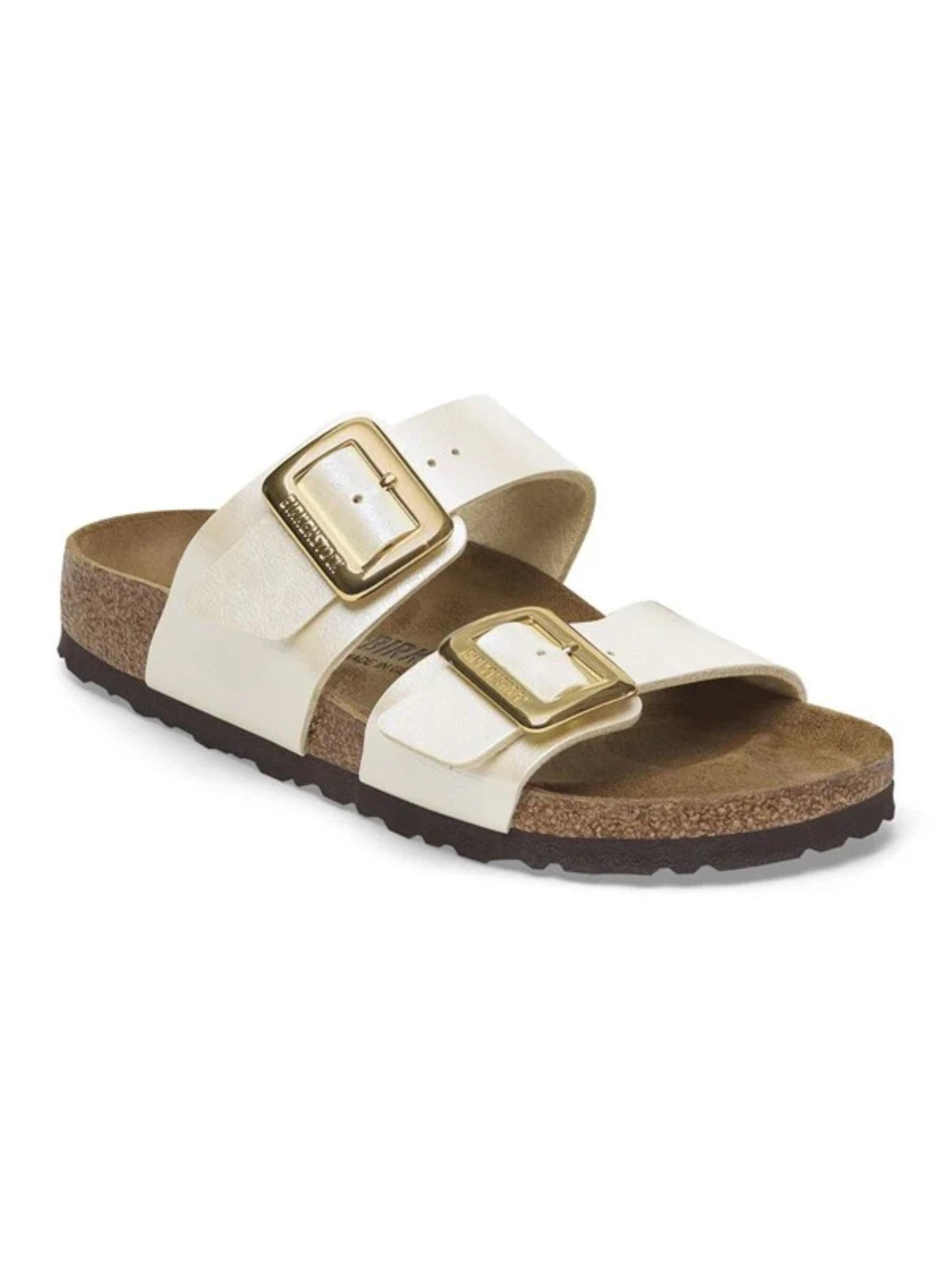 Birkenstock - Sydney Cushion Buckle Graceful Pearl White Birko-Flor