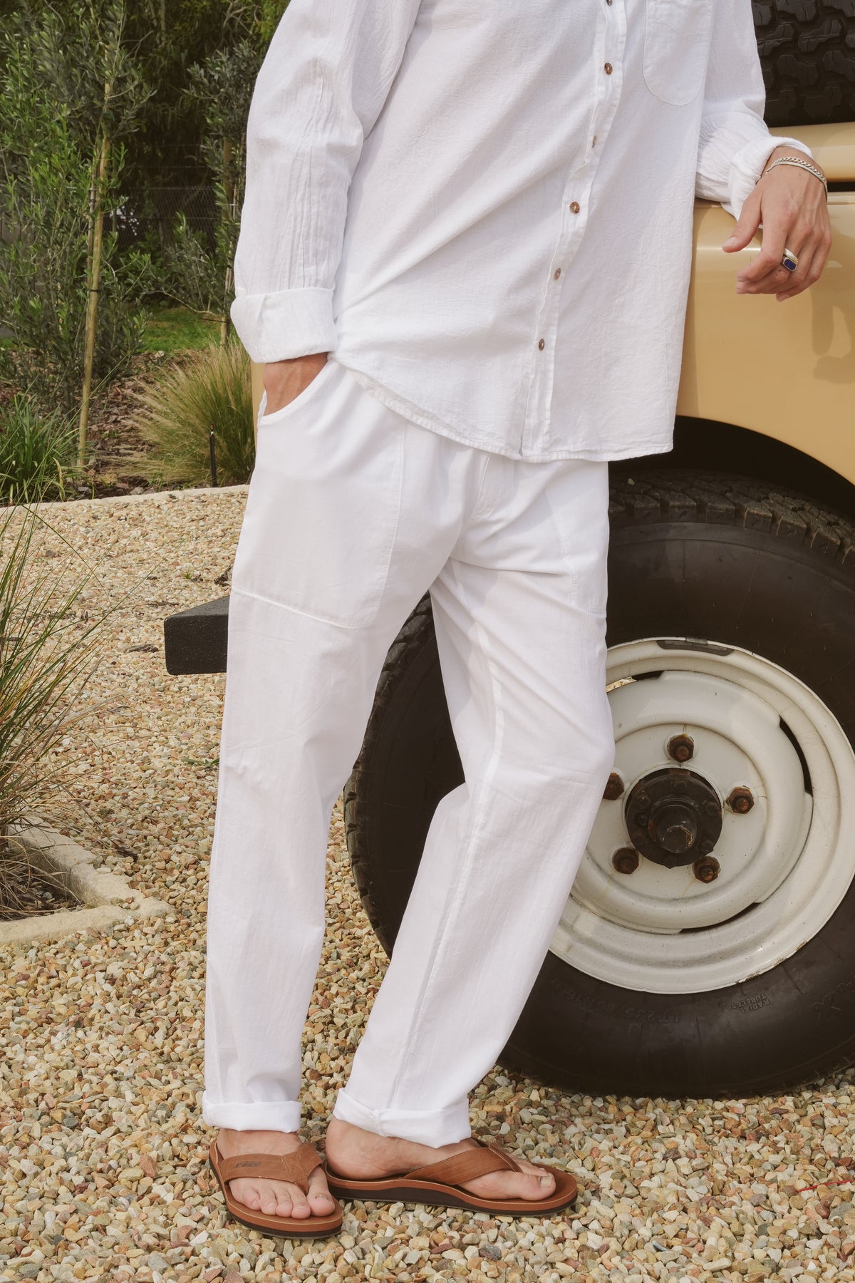 Just Cruizin Mens Pants - Sean Cotton Drawstring Pants