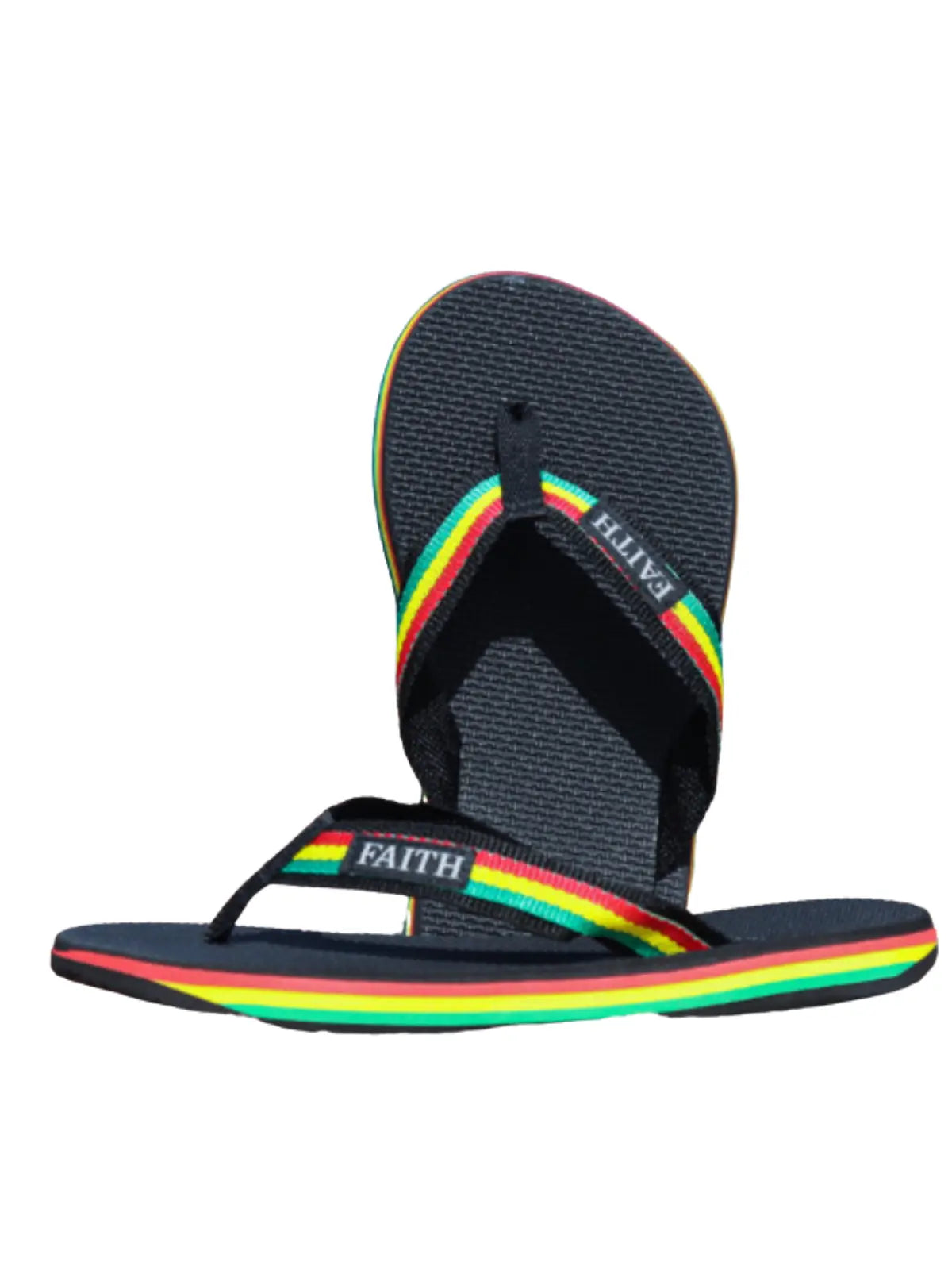 Faith Flip Flops Rasta