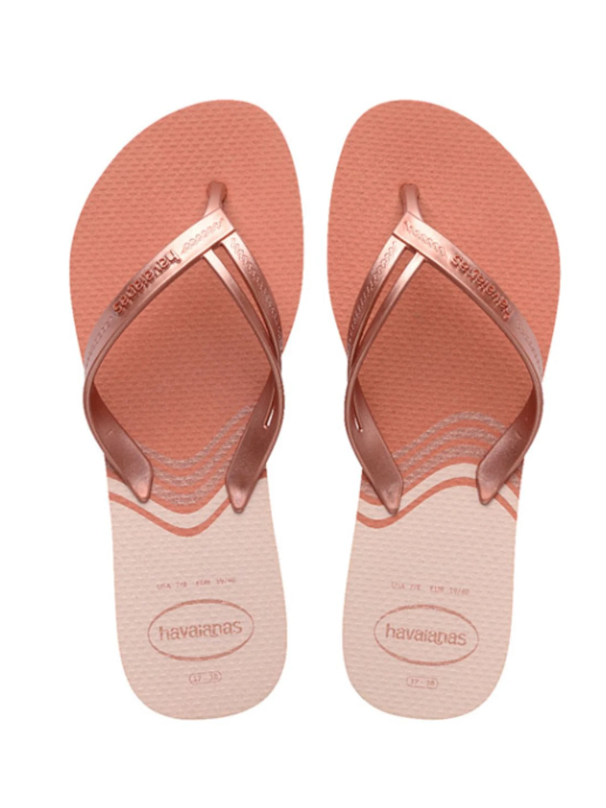 Havaianas Ladies - Elegance Print Pink Clay
