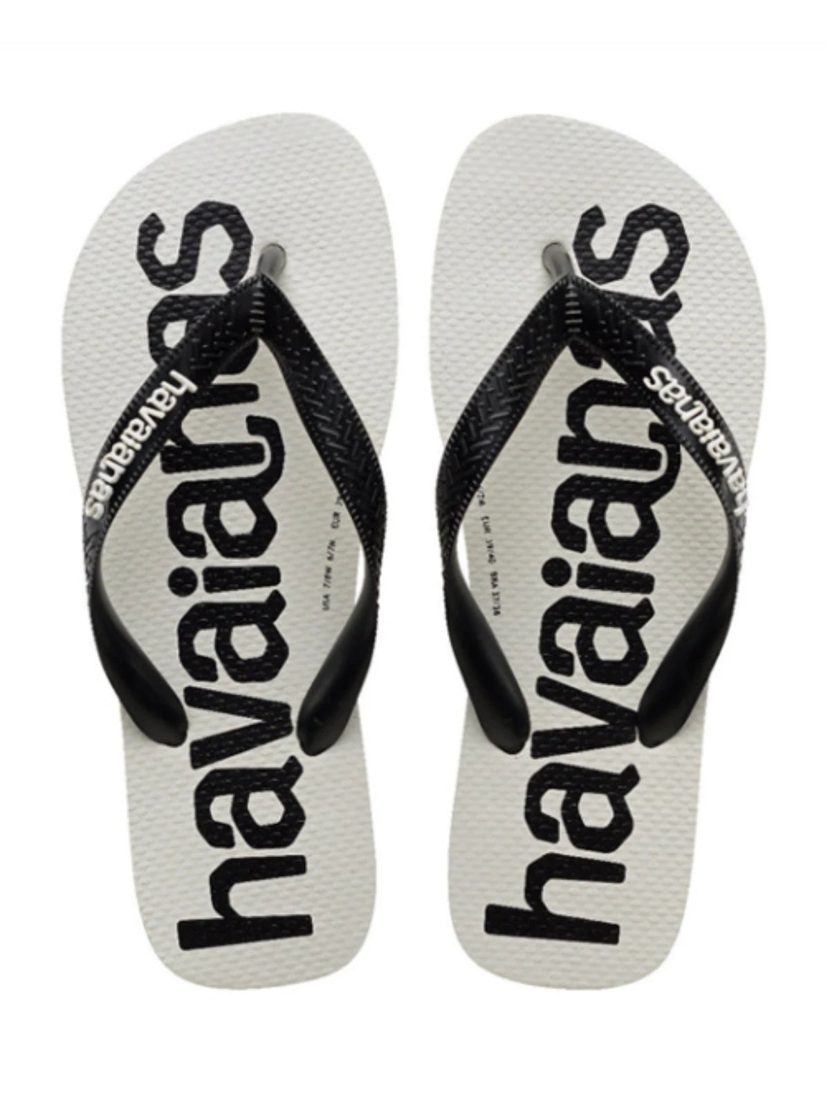 Havaianas Mens - Top LogoMania 2 White Black-White
