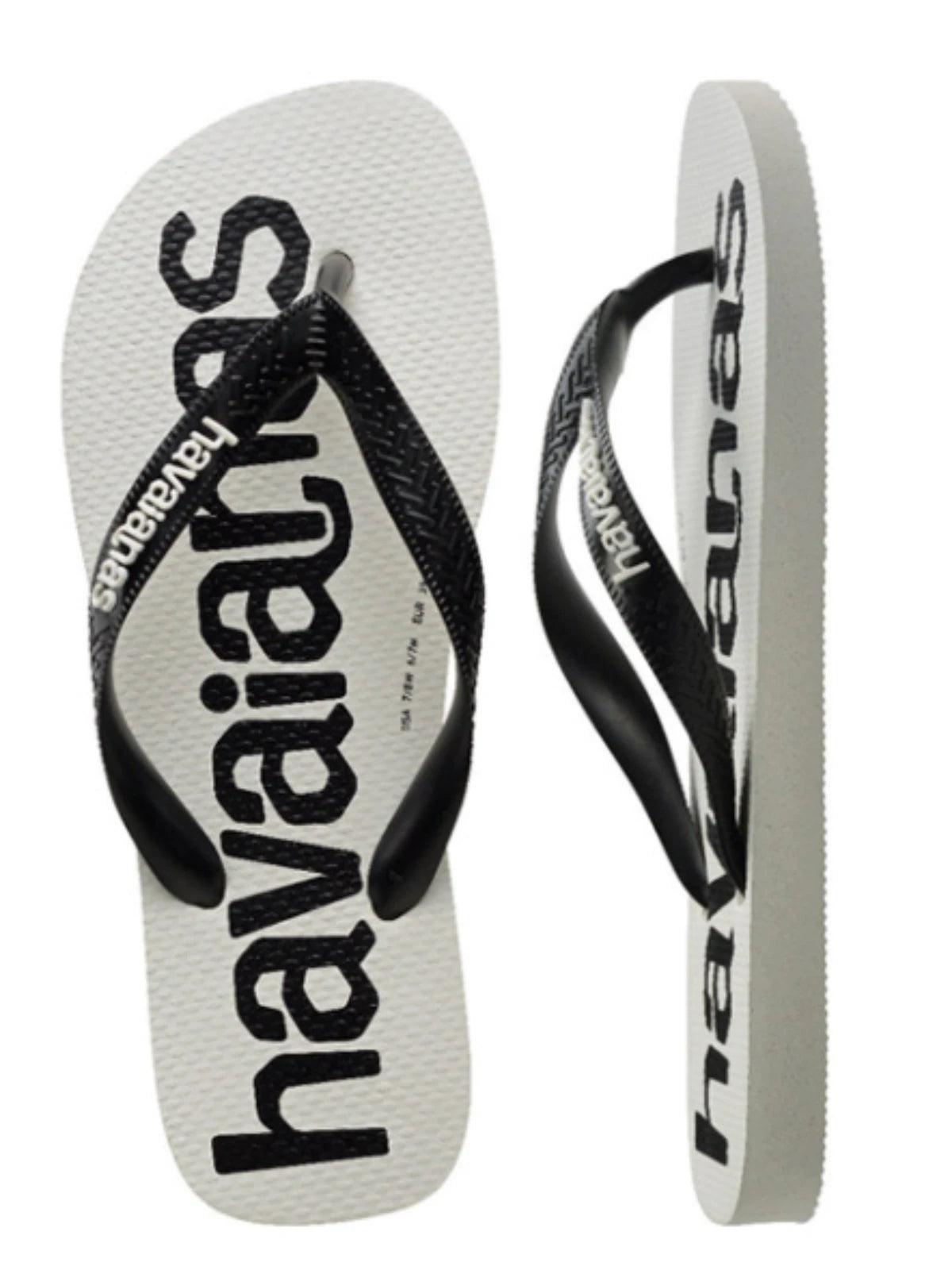 Havaianas Mens - Top LogoMania 2 White Black-White
