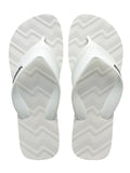 Havaianas Mens - Track Waves White
