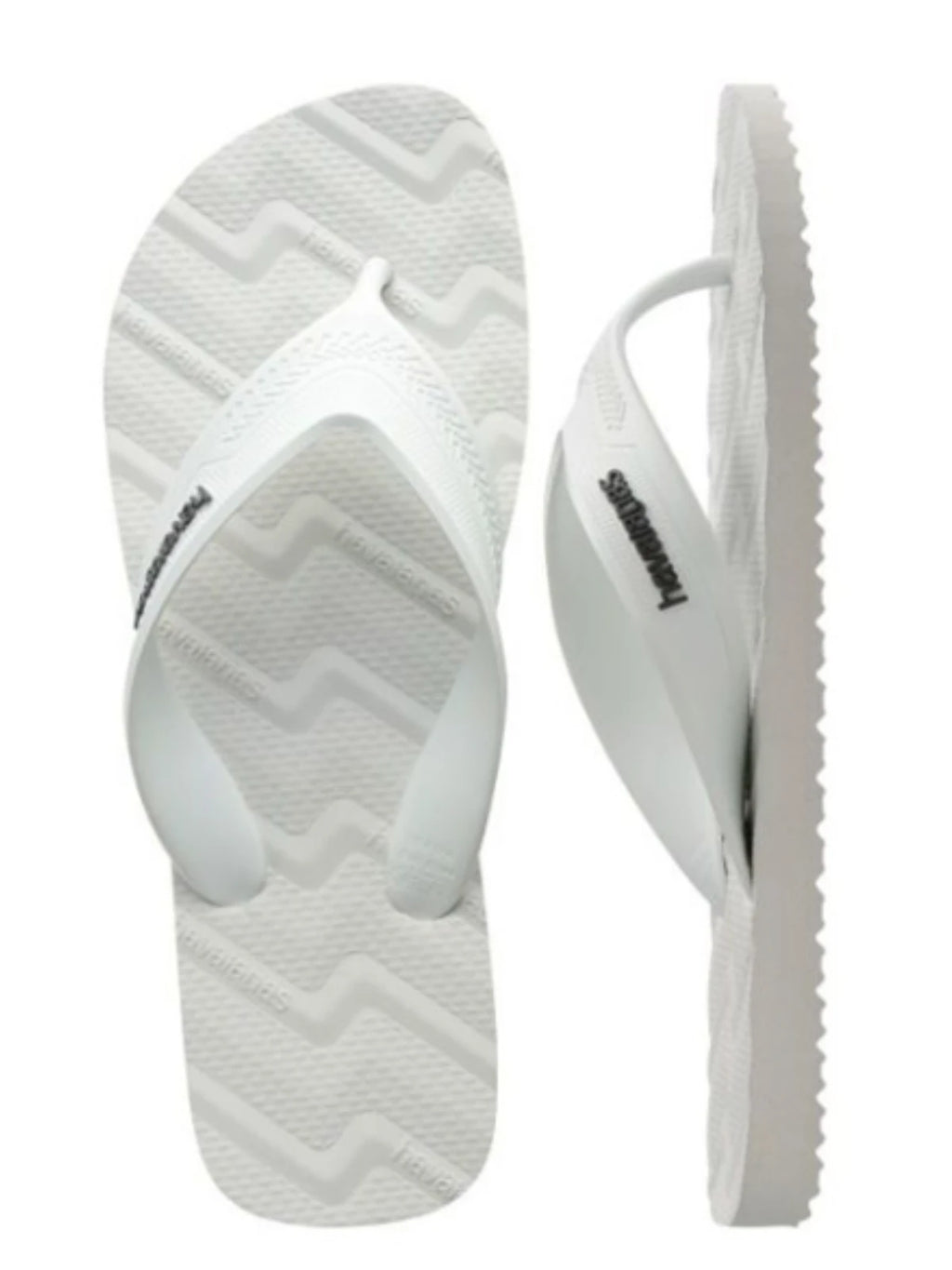 Havaianas Mens - Track Waves White