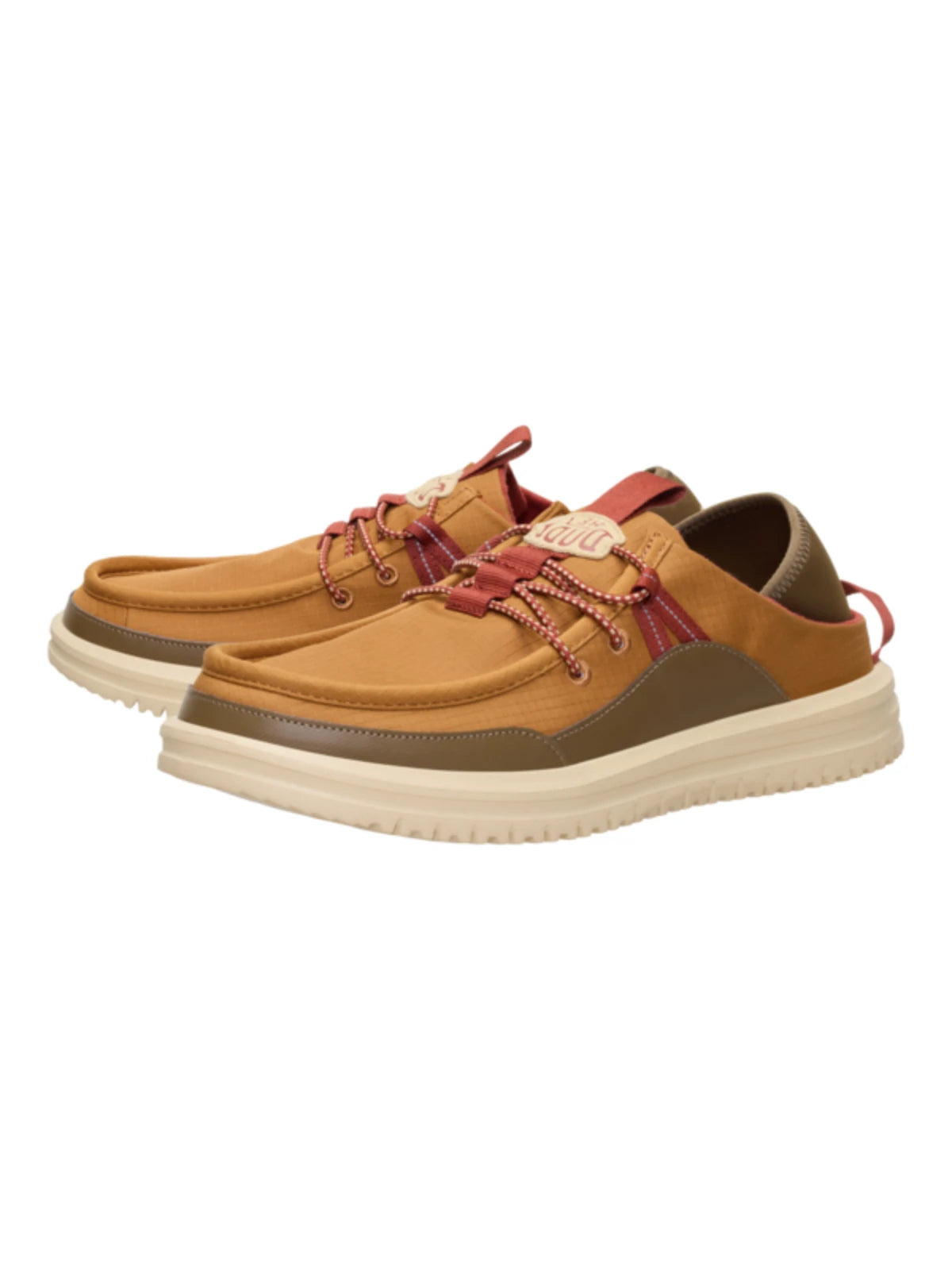Hey Dude Mens - Bradley Blipper Nylon Bone Brown-Multi