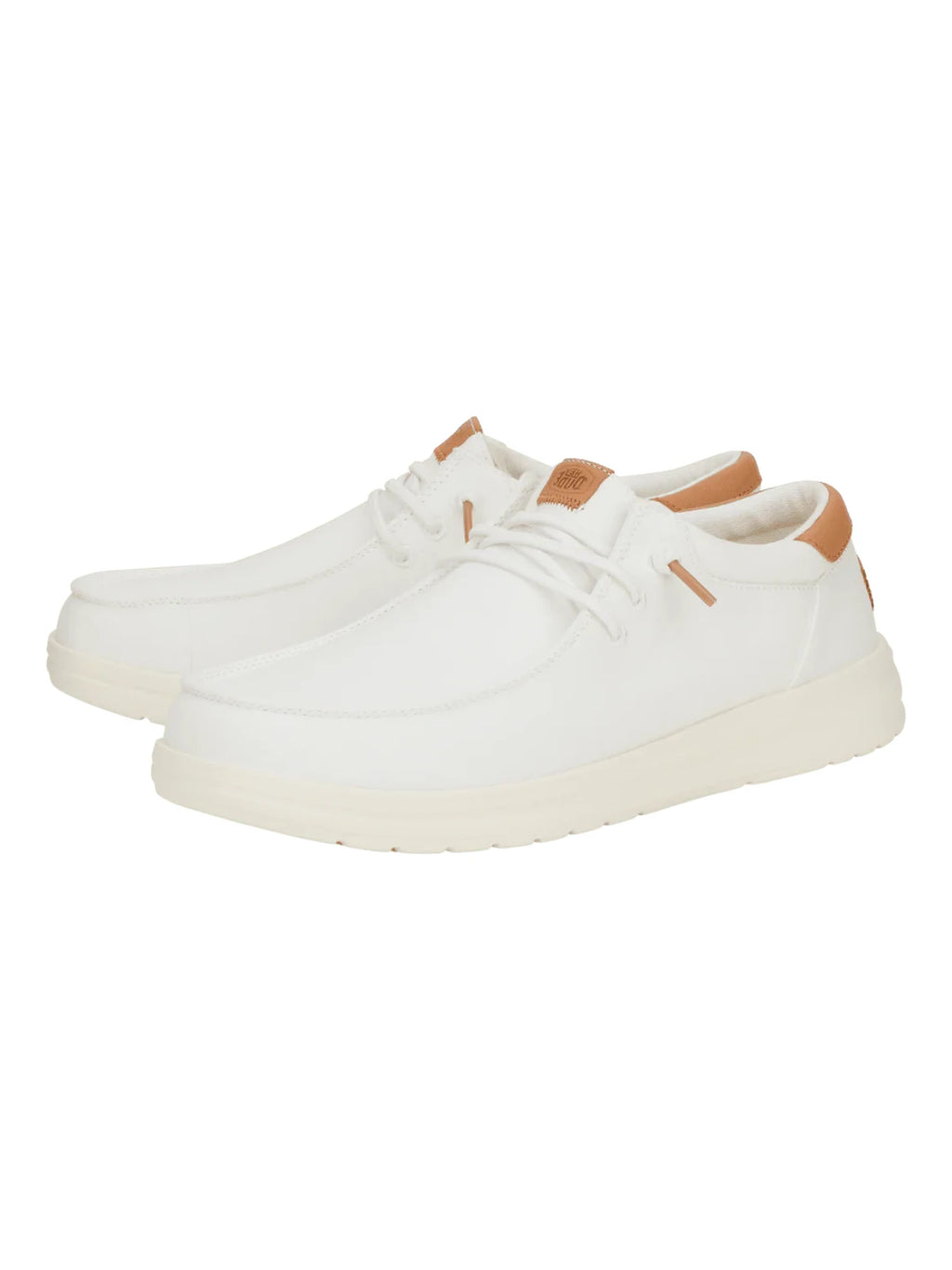 Hey Dude Mens - Paul Canvas White
