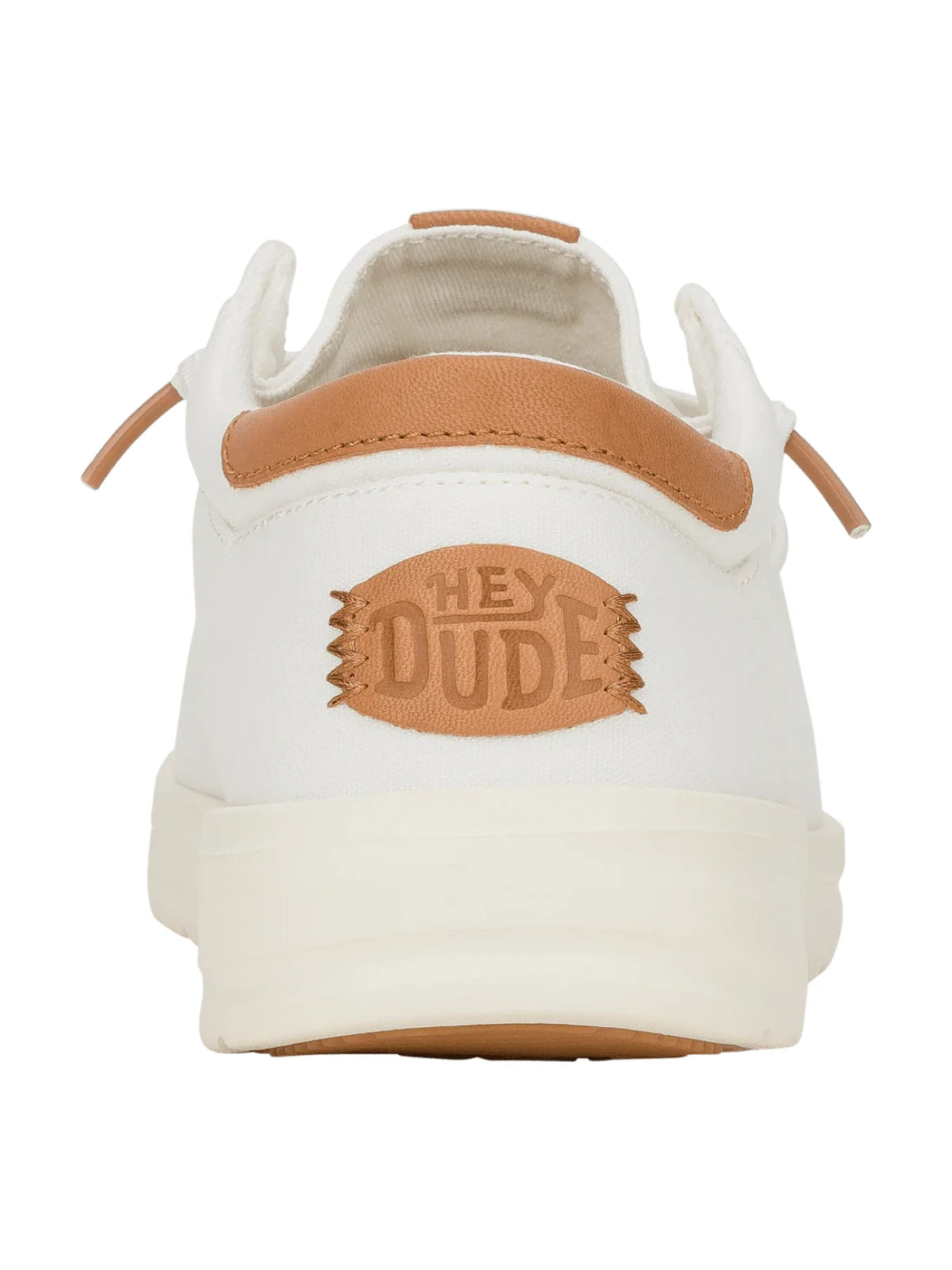 Hey Dude Mens - Paul Canvas White