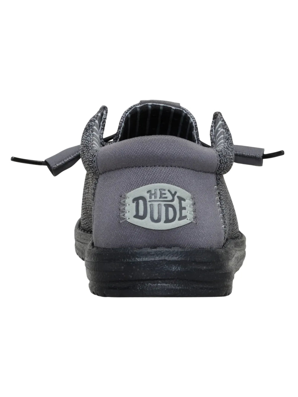 Hey Dude Mens - Wally Stretch Sox Granite Grey Black ( GrG/Blk )