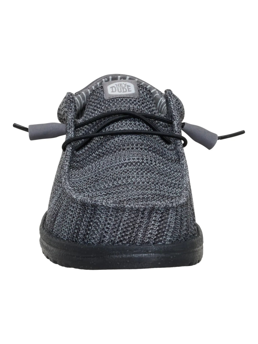 Hey Dude Mens - Wally Stretch Sox Granite Grey Black ( GrG/Blk )