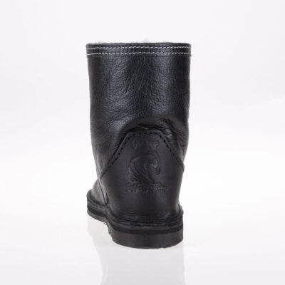 InStep Short Boots Full Leather - Black