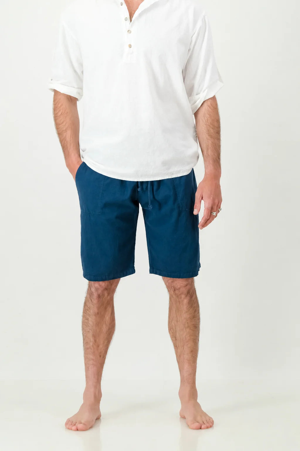 Just Cruizin Mens Shorts - Kris Cotton Drawstring Shorts