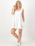 Just Cruizin Ladies Dress - Brooke Cotton Flared Dress
