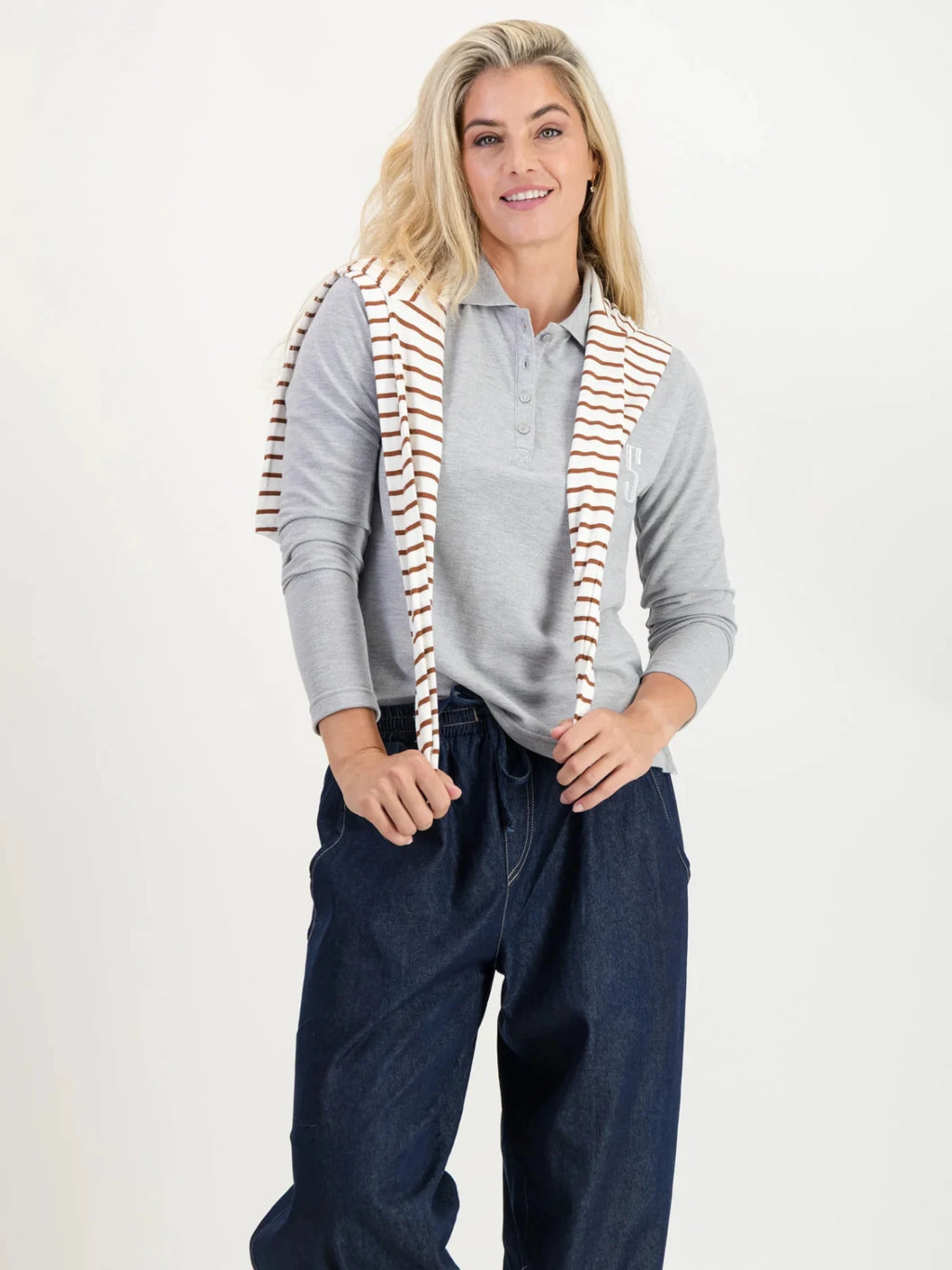 Just Cruizin Ladies Golfer - Heritage Cotton Long Sleeve