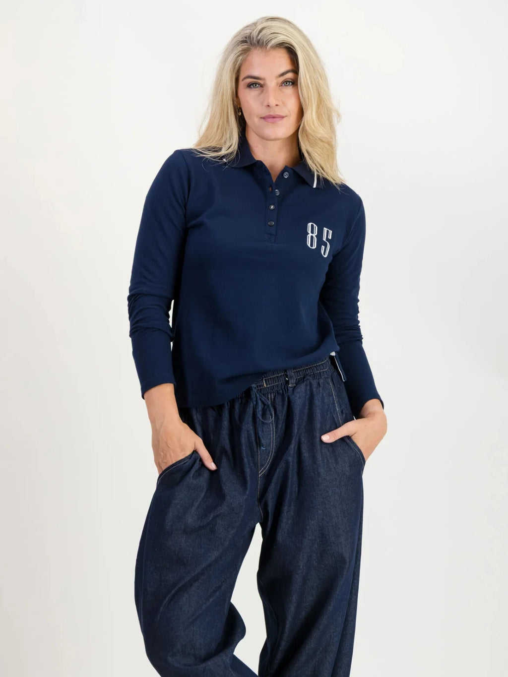 Just Cruizin Ladies Golfer - Heritage Cotton Long Sleeve