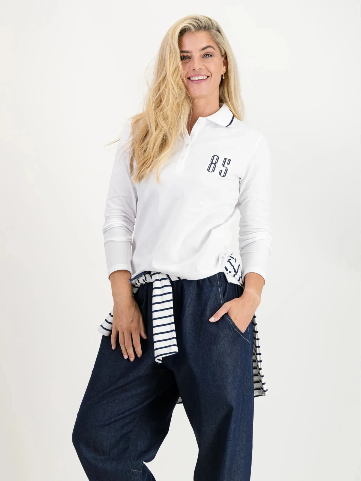 Just Cruizin Ladies Golfer - Heritage Cotton Long Sleeve