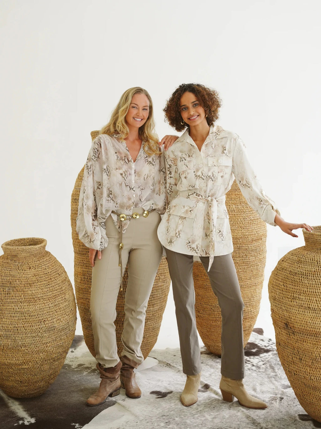 Just Cruizin Ladies Pants - Charlotte Bengaline Kick-Flare Pants