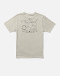 SALTY CREW TEE GREAT WHITE