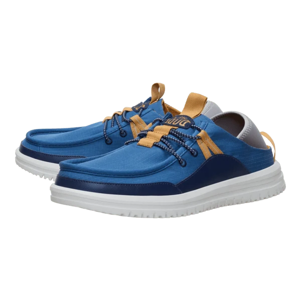 Hey Dude Mens - Bradley Blipper Nylon Ensign Blue-Multi