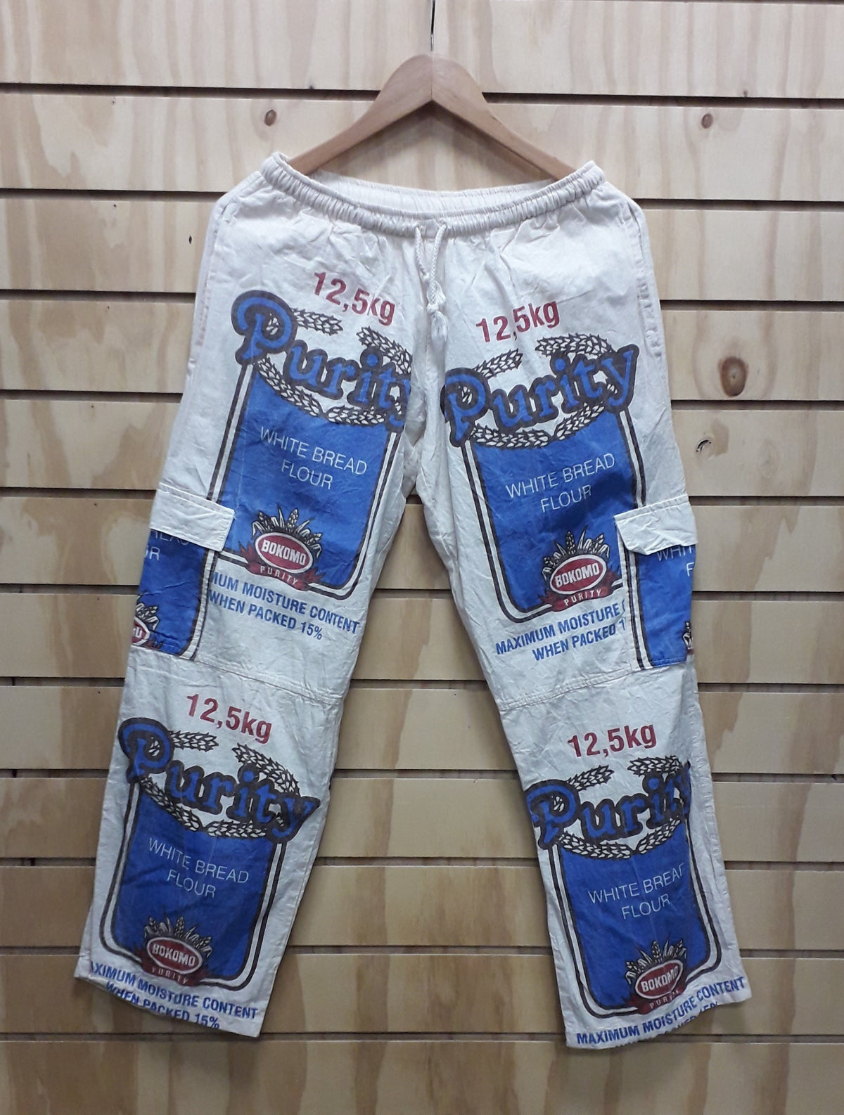 FLOUR SACK CARGO PANTS