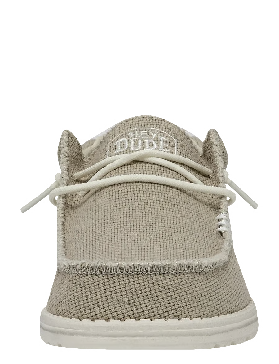 Hey Dude Mens - Wally Braided Off White