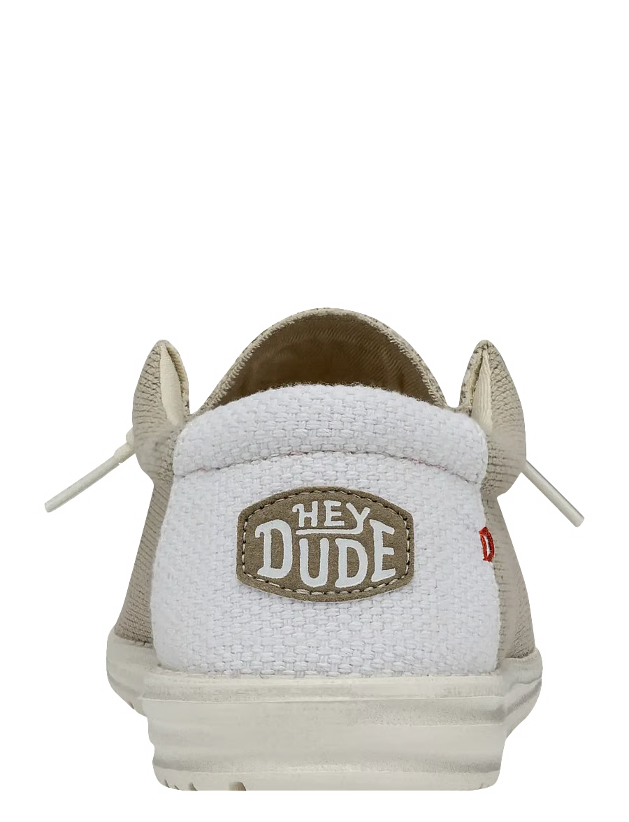 Hey Dude Mens - Wally Braided Off White