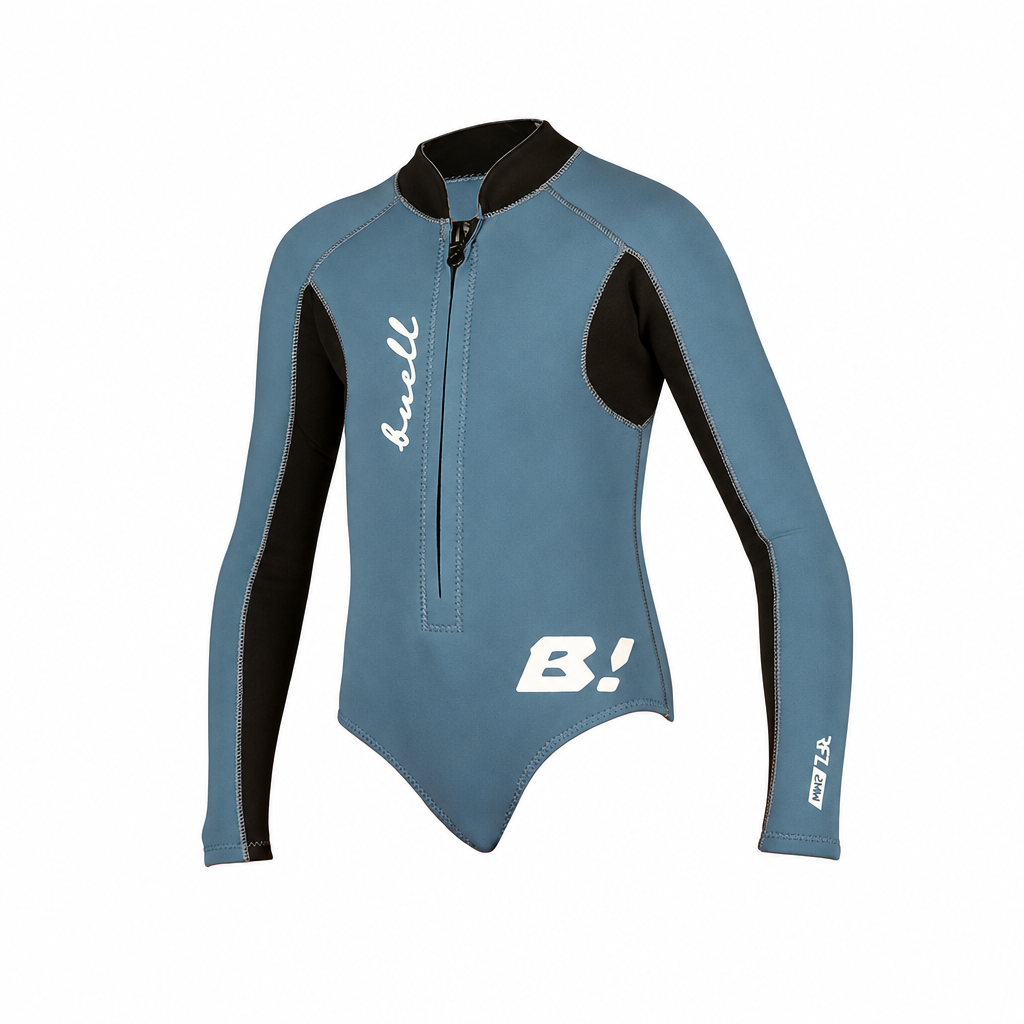 Buell ladies 2mm Athena Capsule long-sleeve springsuit, front view