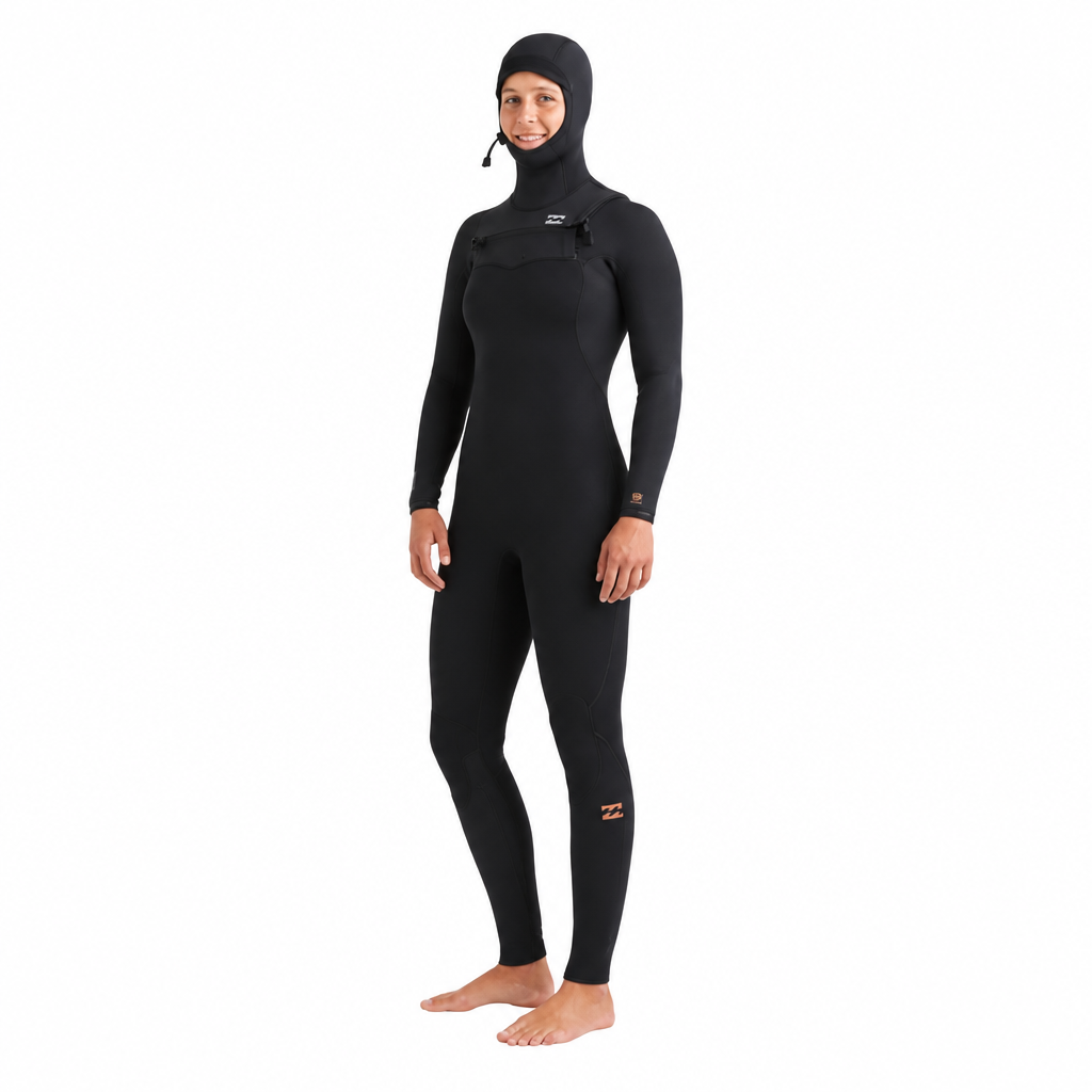 Billabong Ladies 5/4mm Furnace Comp Hooded CZ